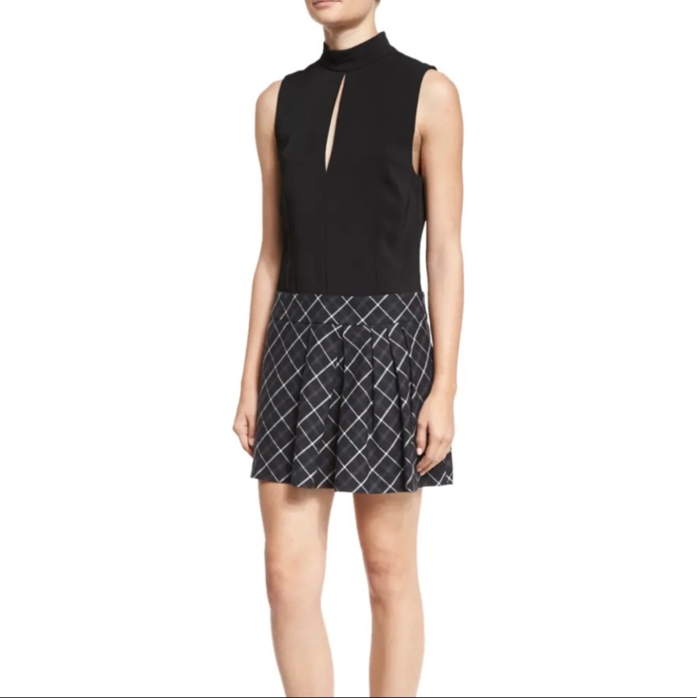 Rachel Zoe Naya Plaid Skirt Dress